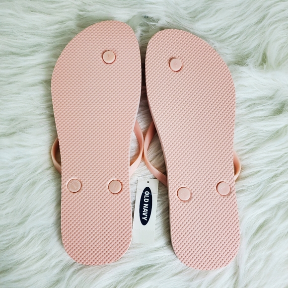 NWT Old Navy Pink Flip Flop Sandals Size 11 - Picture 4 of 4